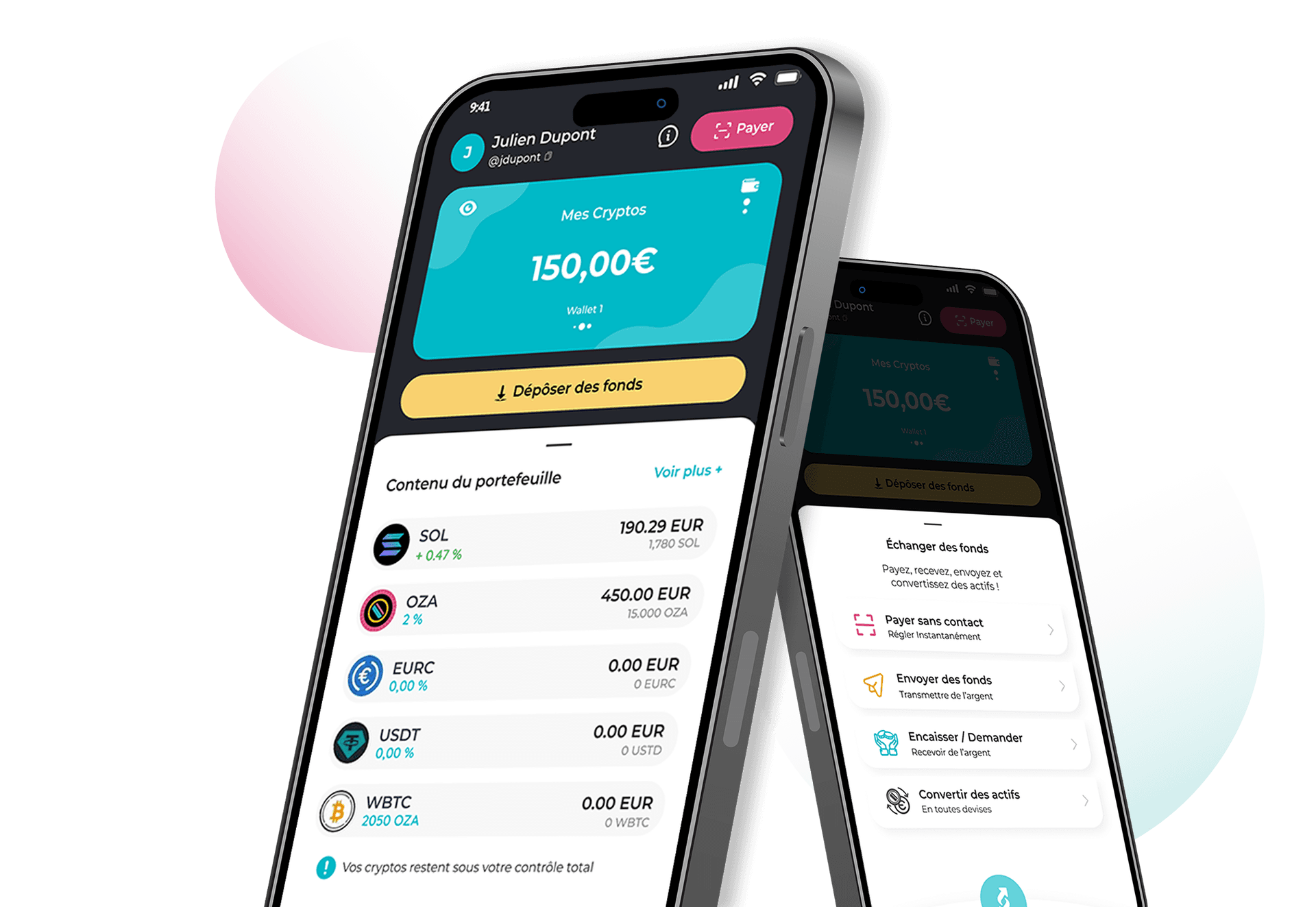 Ozapay app on phones